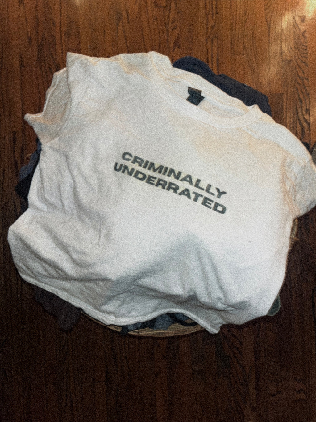 'Criminally Underrated- Short-sleeve t-shirt